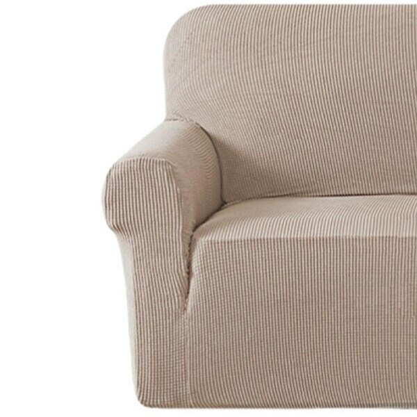 Super Stretch Sofa Slip Covers Couch Cover Lounge Covers Sofa Covers Slipcovers Sand / Two Seater