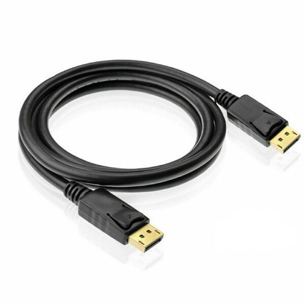 Displayport Display Port DP to DP Cable Male to Male Full HD High Speed 1.8M