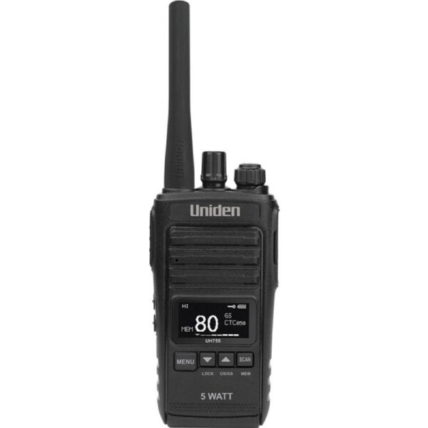 Uniden UH755 5W UHF CB SPLASHPROOF RADIO