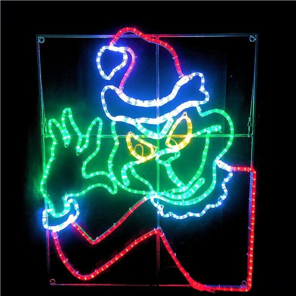 Green Elf Listening Rope Light Motif 110cm