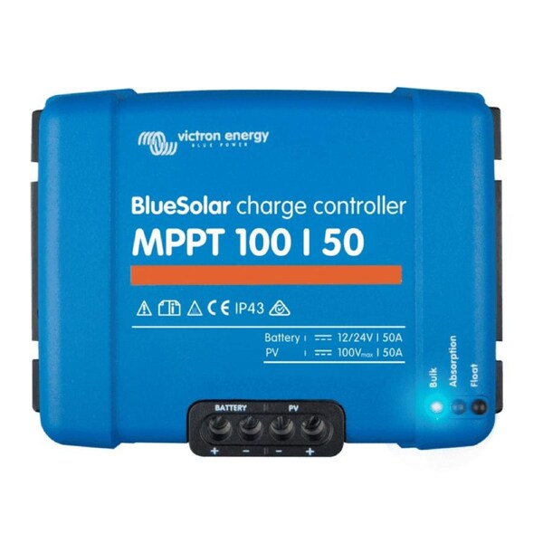 Victron 12/24V 50A BlueSolar MPPT 100/50 Non-Bluetooth Solar Charge Controller