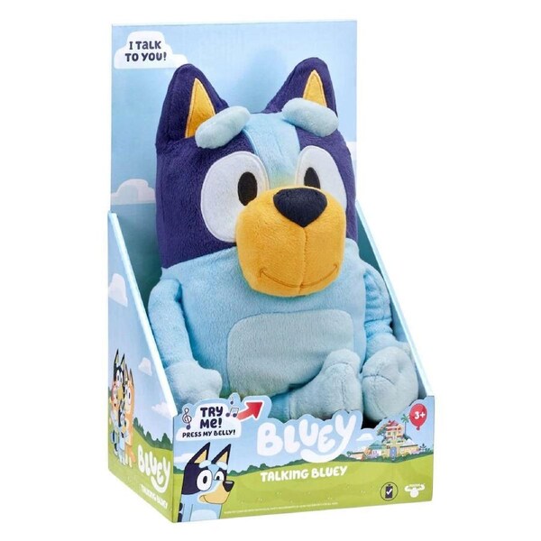 Bluey Talking Bluey Plush 33cm