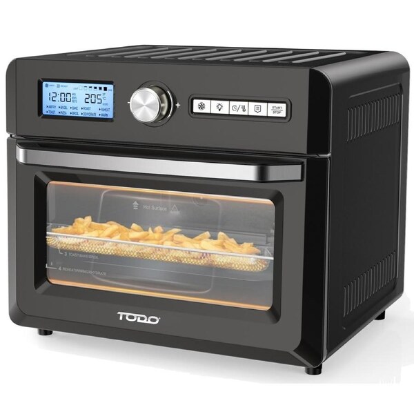 TODO 18L Air Fryer Oven Grill 1550W Rotisserie Fan Forced Dehydrator Toaster