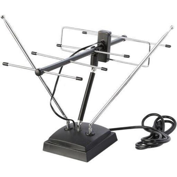 Daichi ANT313 VHF UHF Indoor TV Antenna 75-ohm Coaxial Lead & Plug