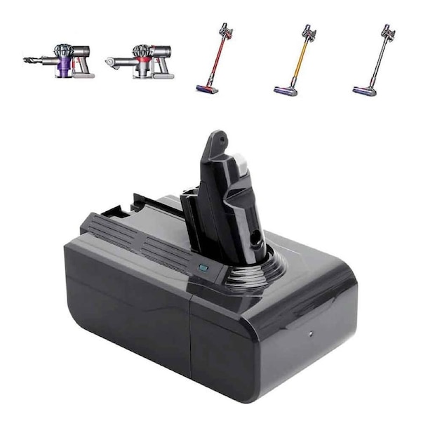 4.0Ah Battery For Dyson V6 DC58 DC59 DC61 DC62 DC72 DC74 SV03 SV05 SV06 SV07 SV09 Animal Absolute Cord Free Handheld Vacuum Cleaner- Extra High Capacity