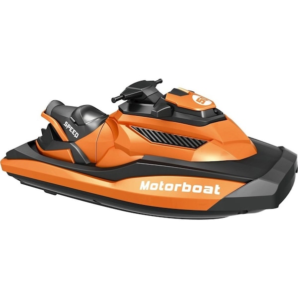 2.4GHz 4CH RC Remote Control Motorboat Racing Boat 1/47 Speedboat Kids Toy