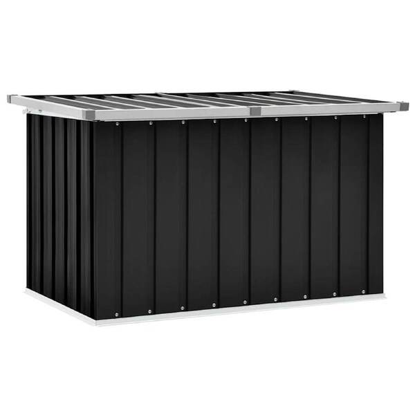 Garden Storage Box Anthracite 109x67x65 cm vidaXL