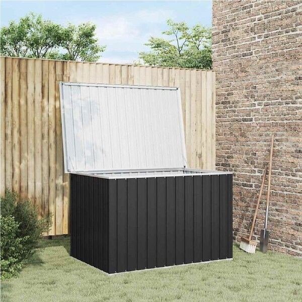 Garden Storage Box Anthracite 149x99x93 cm vidaXL