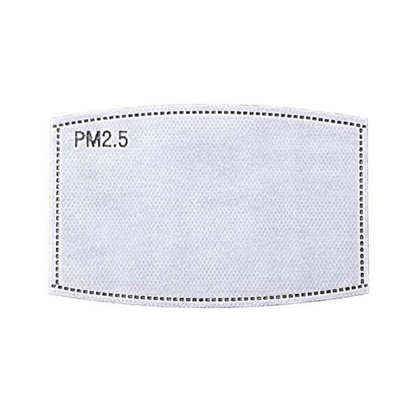 Washable Mask Refill Filters PM2.5