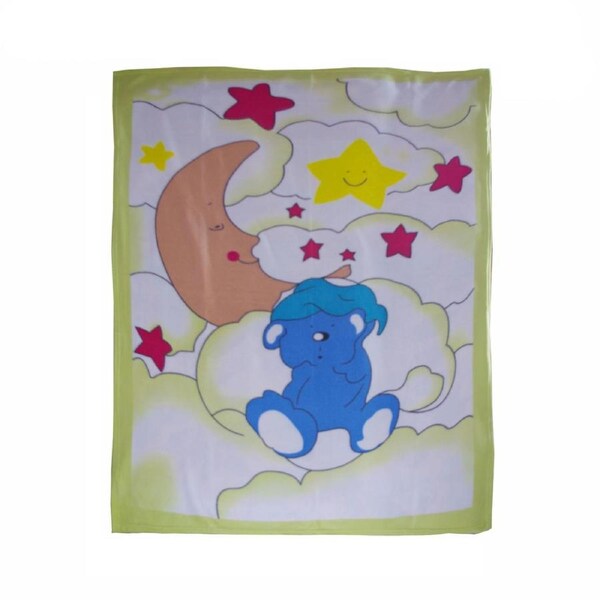 Sleeping Bear and His Friends Polar Fleece Throw