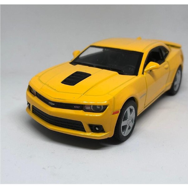 Kinsmart - 2014 Chevrolet Camaro in Yellow NO BOX