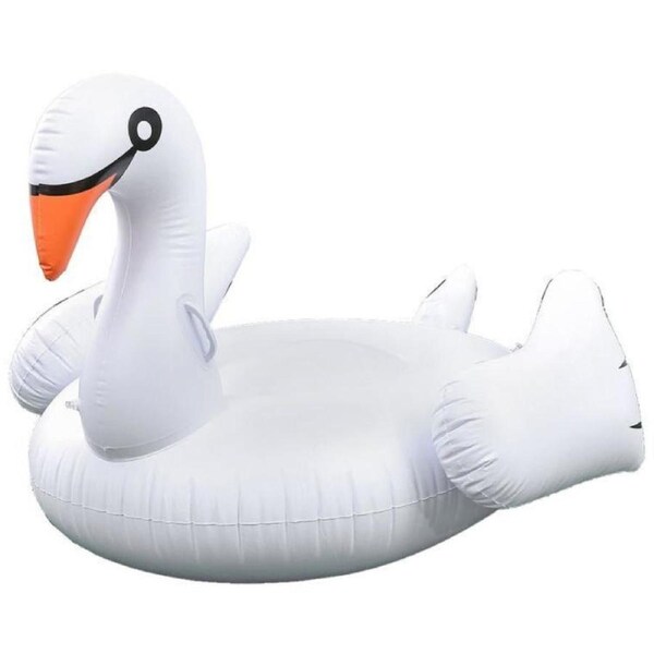 Giant Inflatable White Swan Pool Float Raft 190*175*115cm