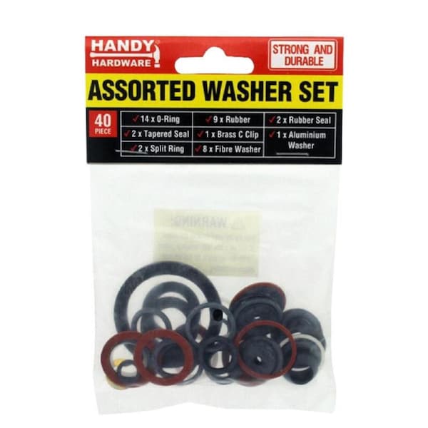 Assorted Washer Set Rubber O Ring Seals Plumbing Tap O-Ring Washer Kit Pack