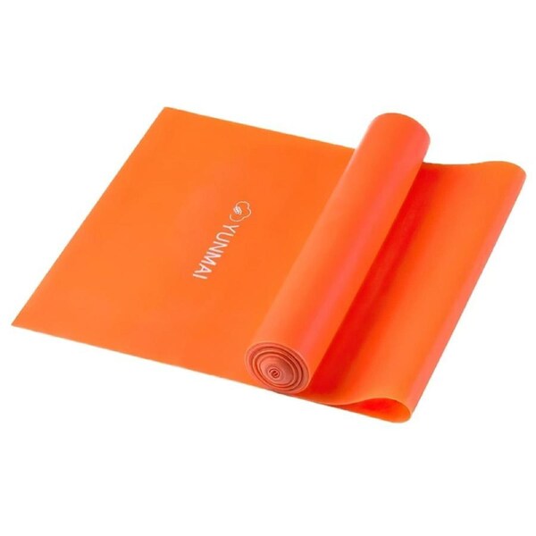 Yunmai Resistance Band 25lb 11.3kg Yoga Strap Elastic Loop Orange