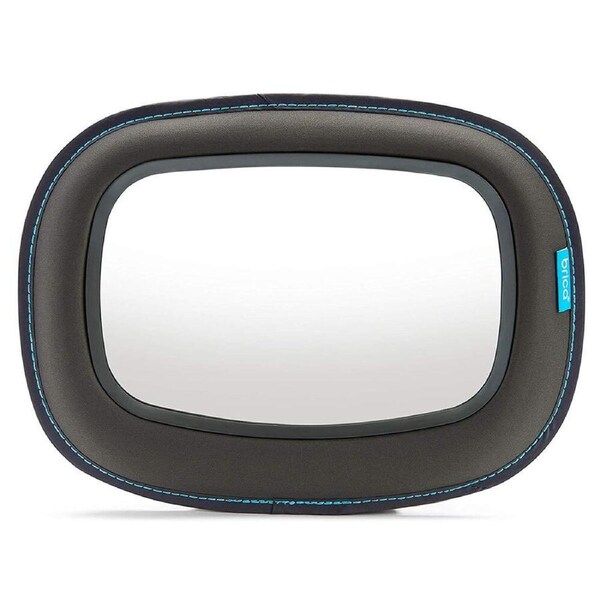 Munchkin Brica 31cm Baby Car Seat Mirror S.Touch Auto View Back Rear Safety Grey