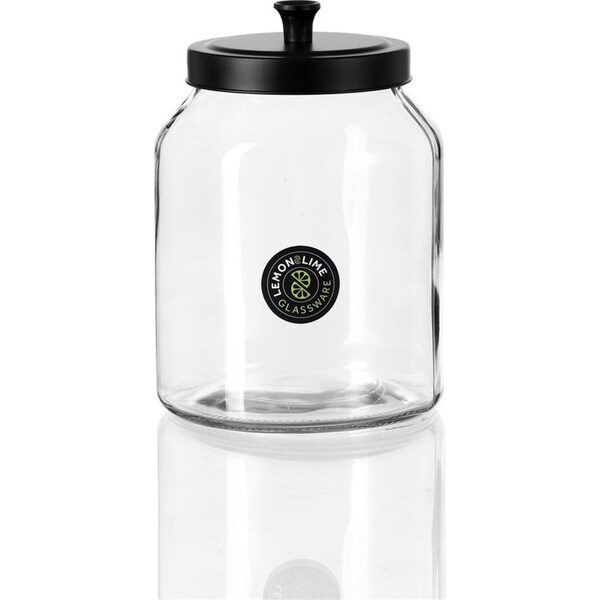 Lemon And Lime 3L Cosmo Glass Jar Food/Storage Container/Canister Kitchen/Home
