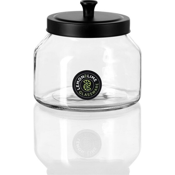 Lemon And Lime 1.6L Cosmo Glass Jar Food/Storage Container/Canister Kitchen/Home