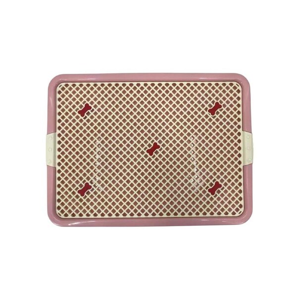 YES4PETS Small Portable Dog Potty Training Tray Pet Puppy Toilet Trays Loo Pad Mat