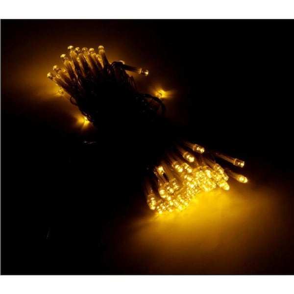 Ozoffer Fairy Lights Warm White Coloured Battery LED Operated 100 Lights 10 Meter