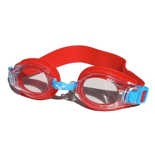 Arena Junior Series AWT Adjustable Swimming Goggles Silicone Kids 6-12y Red/CLR