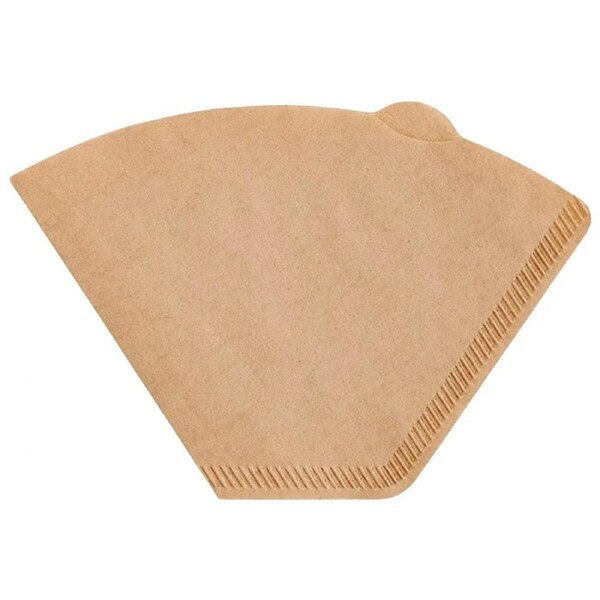 300Pcs Filter Paper Coffee V60 Unbleached Cone Dripper Drip Hand-poured