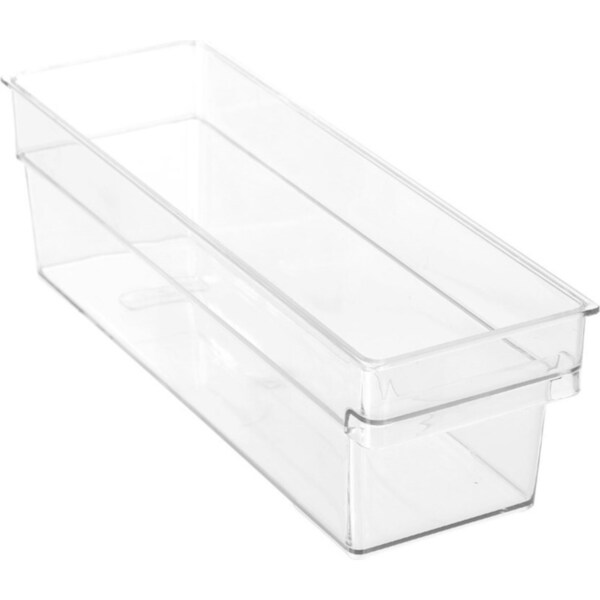 Boxsweden 31.5x10cm Crystal Clear Nest Deep Storage/Orgainser Box Home/Kitchen