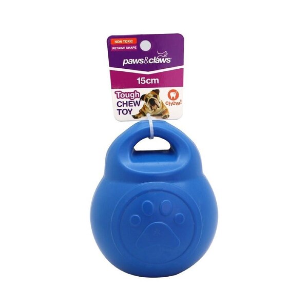 Paws & Claws Super Tuff 15cm Floater Ball Pet Dog/Puppy Tough Chew Toy Assorted