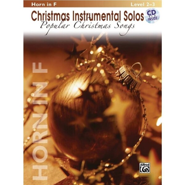 Christmas Solos Popular Songs Horn F Book/CD