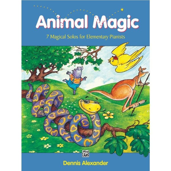 Animal Magic Piano Solos - Piano Sheet Music for 5-Finger Pieces with Optional Duet