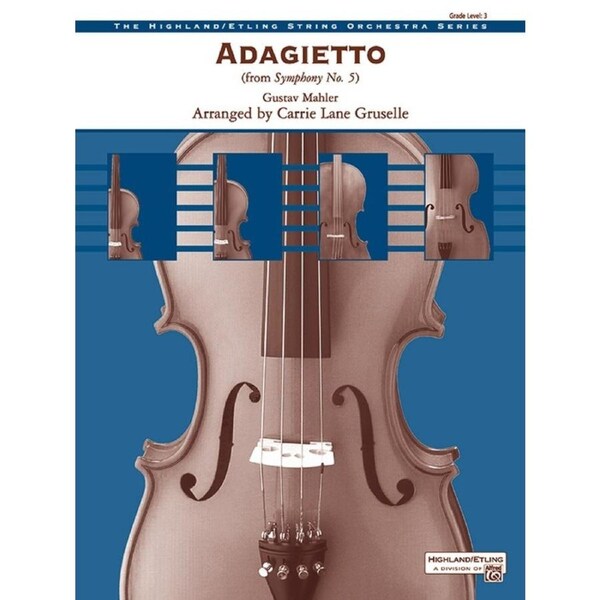 Adagietto Symphony No 5 String Orchestra Gr 3