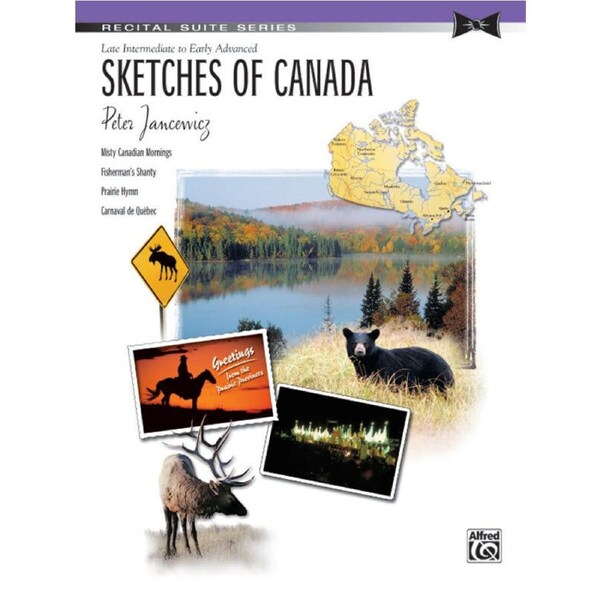 Sketches of Canada Piano Suite Sheet Music