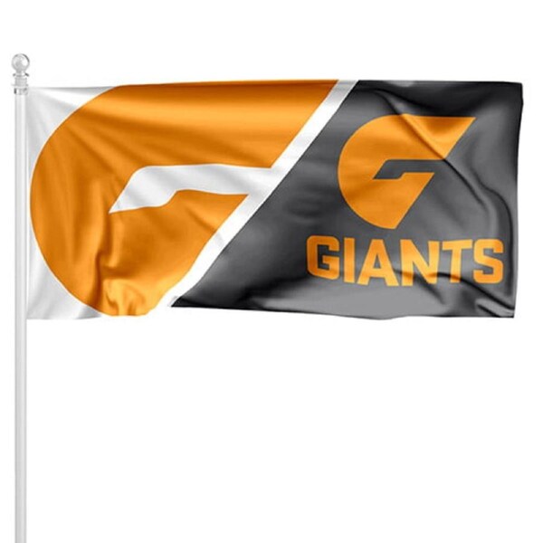 Greater Western Giants AFL Pole Flag LARGE 1800x900mm Licensed (Pole not included)