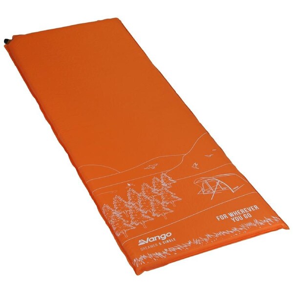 Vango Dreamer 5 Single Self-Inflating Mat 183 x 63 x 5cm (VAM-DRSGL5Q)