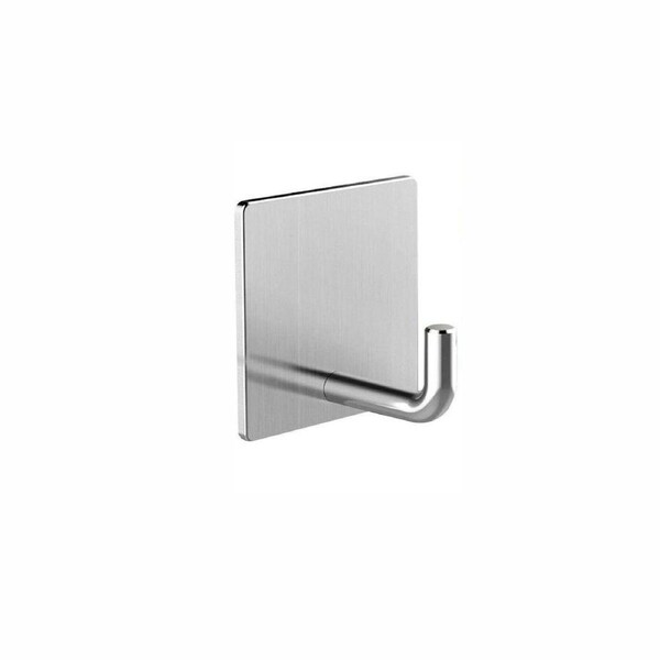 Self Adhesive Waterproof Stainless Steel Hooks - 5pcs