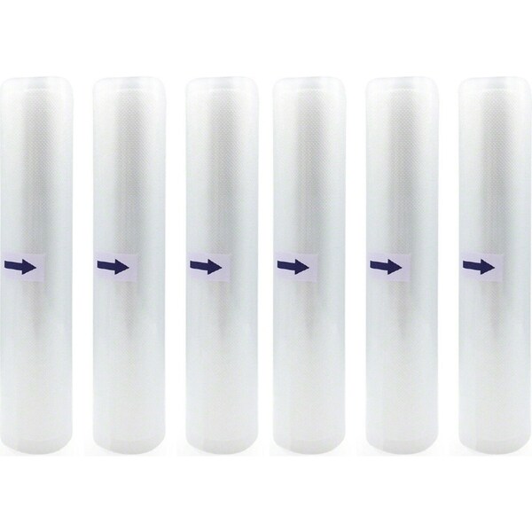 Ozoffer 6x Vacuum Food Sealer Roll Bags Saver Seal Storage Heat Commercial 36m x 28cm