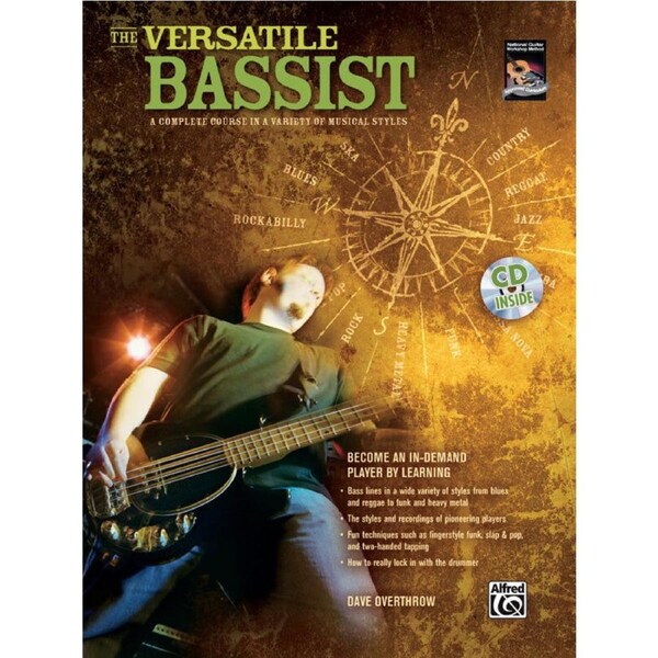 Versatile Bassist BK/CD - Guitar Sheet Music