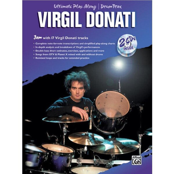 Ultimate Play-Along Drum Trax: Virgil Donati Bk/CD