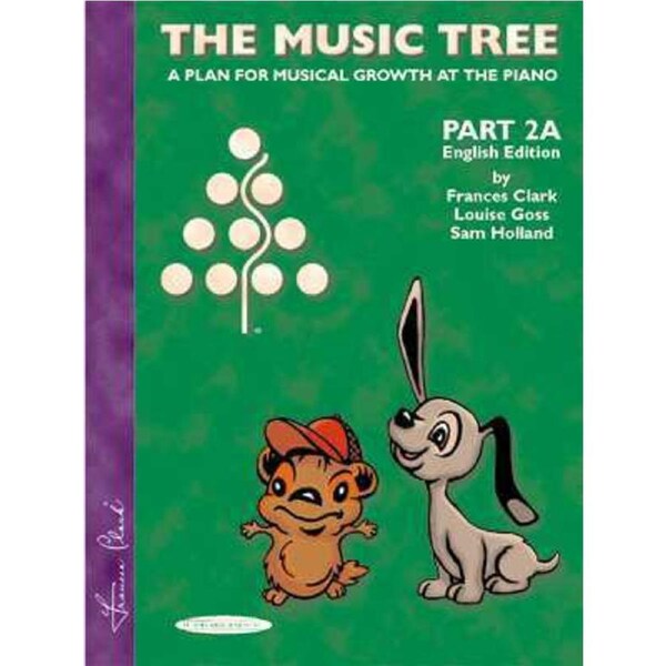 Music Tree Student's Book Part 2A - Piano Sheet Music by Clark/Goss/Holland Summy Birchard 0687ENG