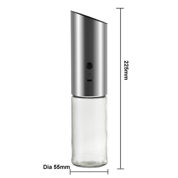 Shervin Verkil Salt and Pepper Gravity Electric Grinder Shaker Mills - SVGG01