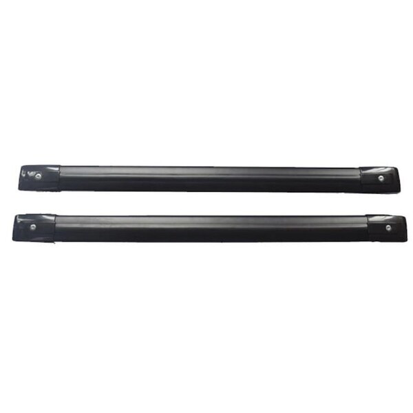 BLACK Cross bars Roof Racks Fit For 1999-On Mitsubishi Pajero With Keys 280KG