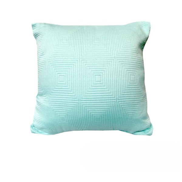 Jacquard Square Powder Texture Cushion Cover