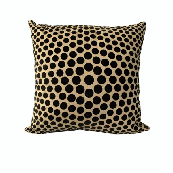 Rapee Eden Flocked Stone 43x43 cm Square Cushion