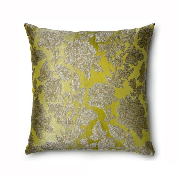 Rapee 50 x 50 cm Filled Cushion - Vakko Chartreuse