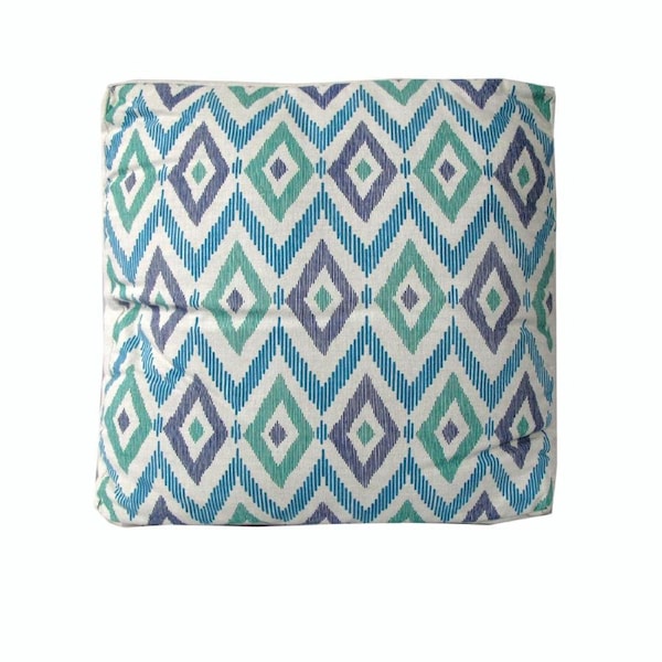 Rapee Zest Walled 45x45 cm Square Cushion - Laguna