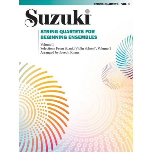 Suzuki String Quartets Beginner Ensemble Volume 1 - String Quartet 0281S