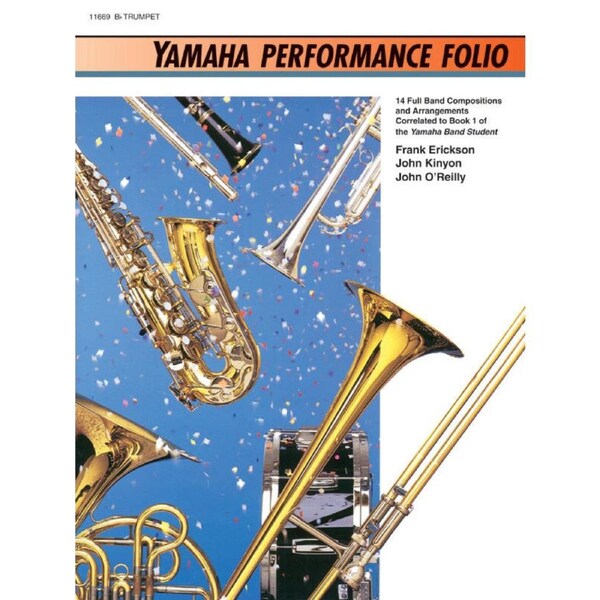 Yamaha Performance Folio Bb Trumpet Sheet Music