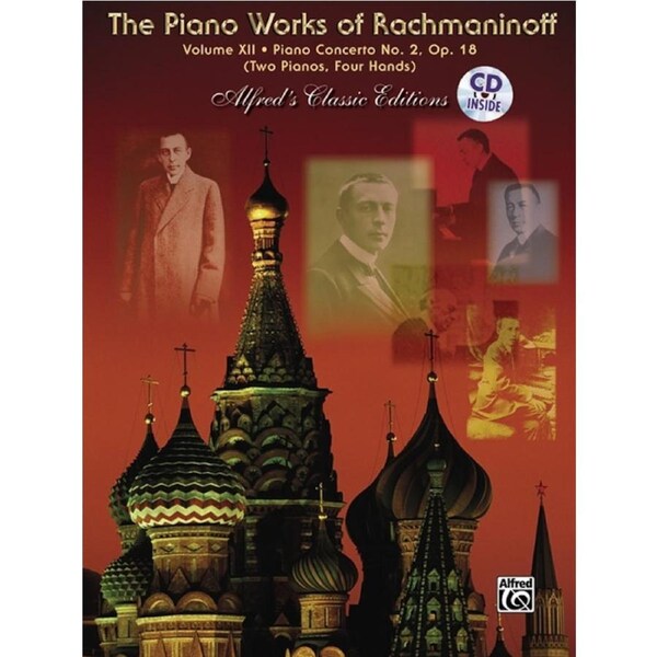 Piano Works Vol 12 Concerto No 2 Op 18 Book/CD