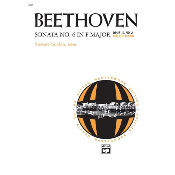 Beethoven Piano Sonata No 6 In F Major Op 10 No 2