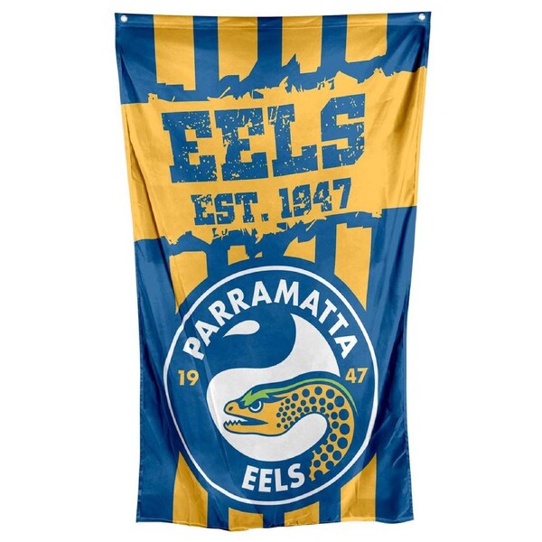 Parramatta Eels Blue & Gold Army NRL Cape Wall Flag Banner