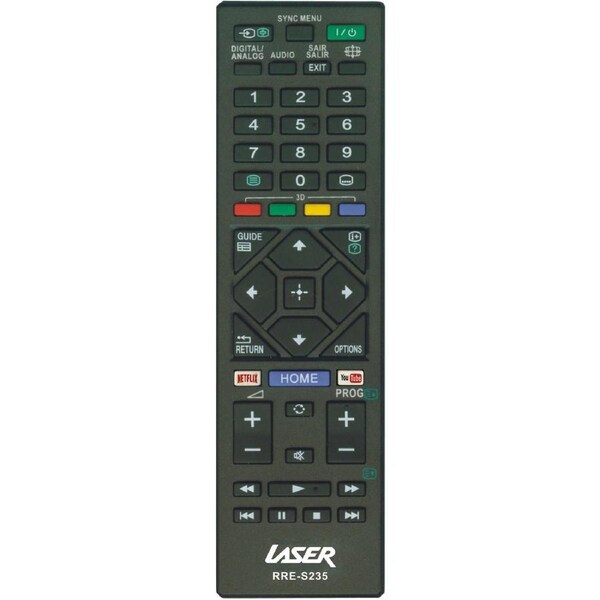 Laser Sony TV Universal Remote - Immediate Use